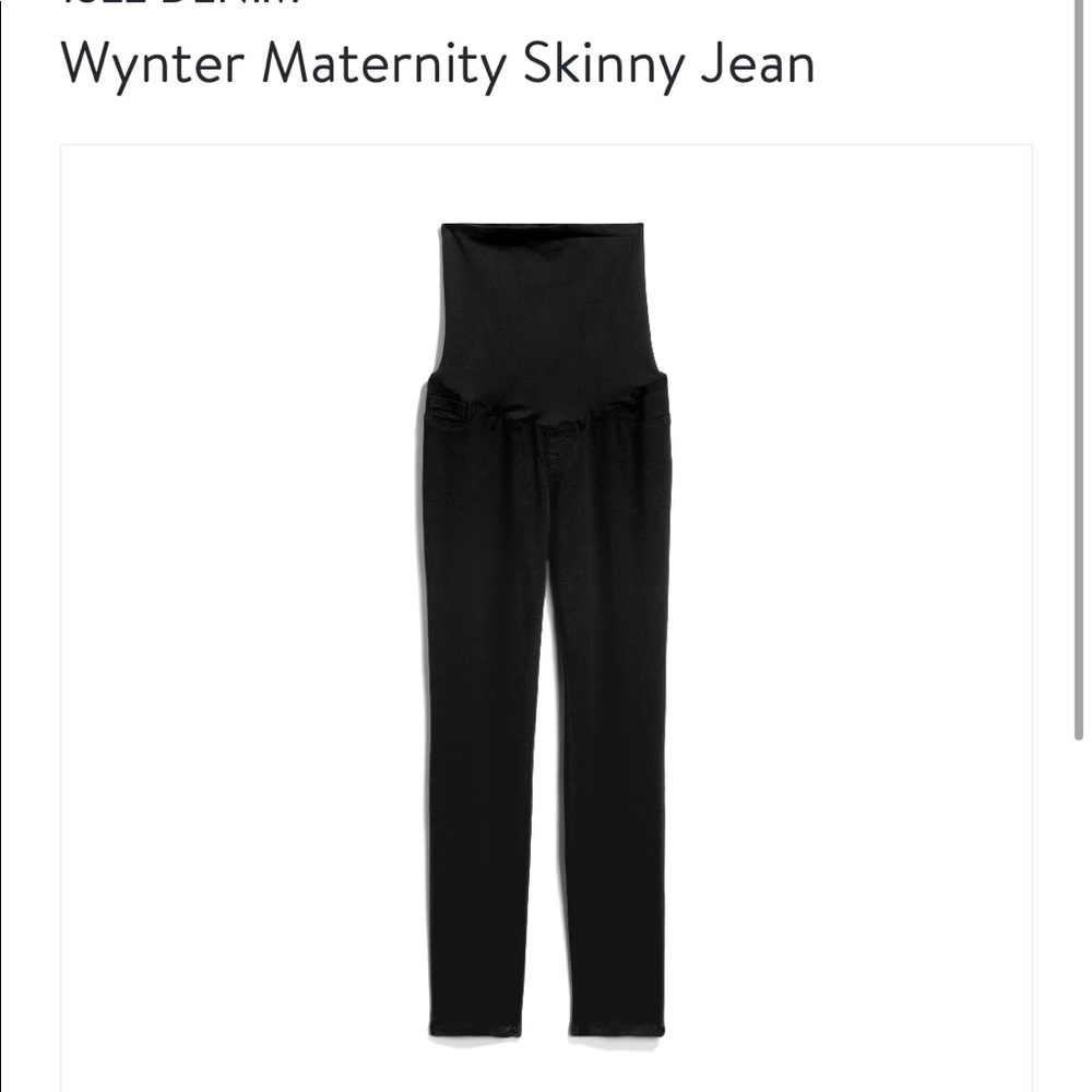 Black Maternity Jeans